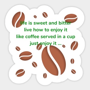 Coffee Sticker